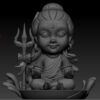 Divine Bal Shiva Meditating 6 inches
