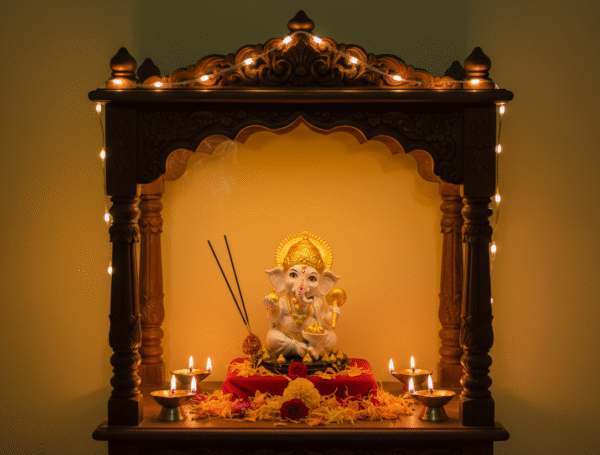 Lord Ganesha Idol– Handcrafted Detailed Decorative Statue for Home & Car