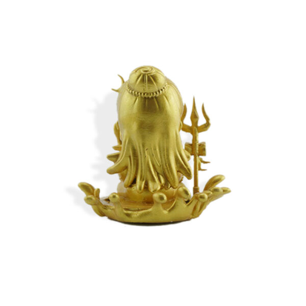 Meditating Baal Shiva Idol – Handcrafted 3D Resin Showpiece for Home Decor, Car Dashboard & Temple