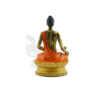 Buddha Idol for Home Decor – Antique Gold Painted | Meditation Statue for Temple, Car Dashboard & Gifts