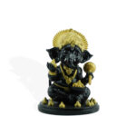 Baal Ganesha - Black Gold Detailed