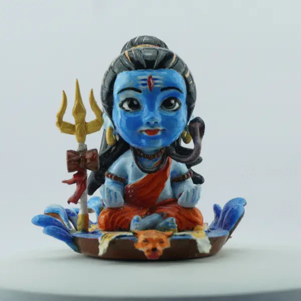 Divine Bal Shiva Meditating