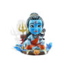 front Meditating Baal Shiva Idol – Handcrafted 3D Resin Showpiece for Home Decor, Car Dashboard & Temple